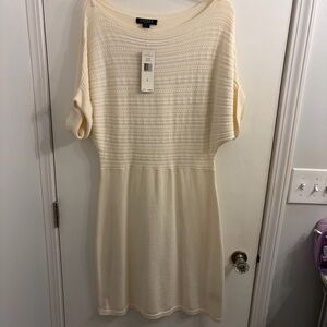 Ralph Lauren Cream Knit Dress